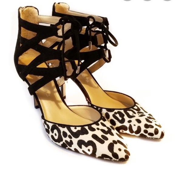Audrey Brooke Shoes - Audrey Brooke pointed toe caged heels size 11